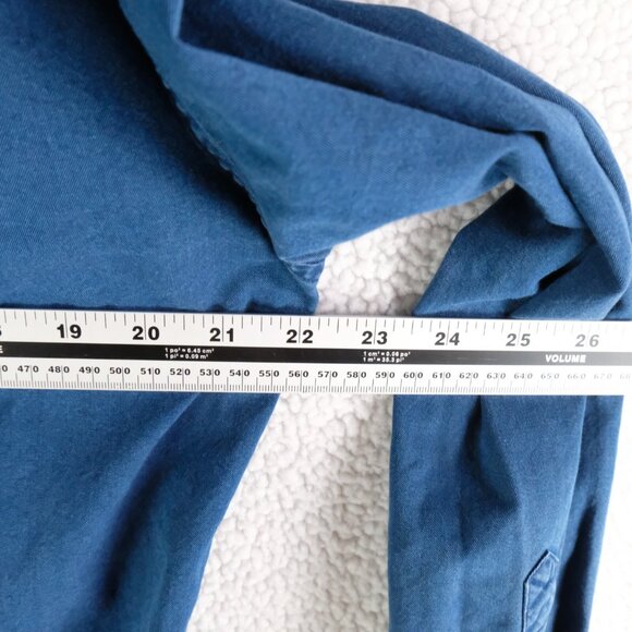 Mott And Bow Shirt Mens Medium Blue Button Down Long Sleeve Casual - Picture 5 of 8